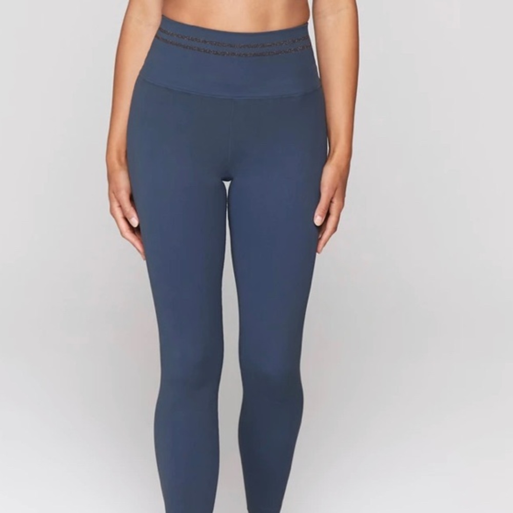 Spiritual gangster blue leggings